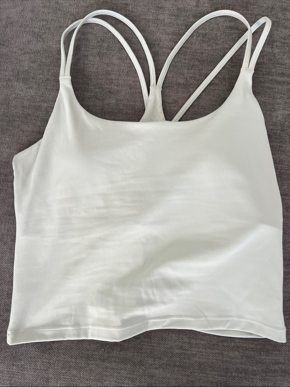 Fabletics Mint Green Double-Strap Cropped Camisole